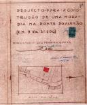 OP Luis Pereira Gomes e Casimiro da Silva Pereira - Ponte do Alemão, em Mafra - Construir uma moradia - Licença de construção nº. 150/1955.