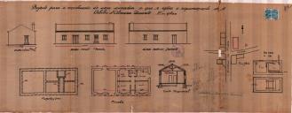 OP Abílio de Oliveira Duarte - Livramento / Azueira. Demolir moradia e reconstruí-la - Licença de construção nº 1102/1947 - Licença de utilização nº 2406/1963. 