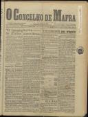 O Concelho de Mafra: Jornal Regionalista, Ano 14, n.º 429