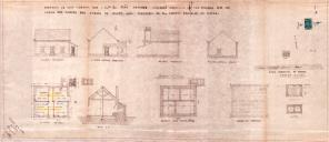 OP João Antunes - Campos / Santo Isidoro - Construir uma casa de habitação -
Licença de construção nº. 898/1953 - Licença de utilização nº. 111/1964.                   