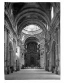 Fotografia da Nave principal da Basílica Nacional de Mafra