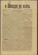 O Concelho de Mafra: Folha Semanal, Ano 1, n.º 24