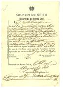 Boletim de óbito A1758A
Lourenço de Matos
Sepultado no coval do seu filho (informação retirada do livro de enterramentos)