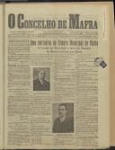 O Concelho de Mafra: Jornal Regionalista, Ano 14, n.º 449