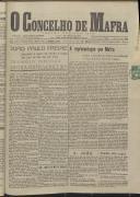 O Concelho de Mafra: Jornal Regionalista, Ano 17, n.º 512