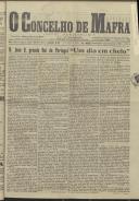 O Concelho de Mafra: Jornal Regionalista, Ano 16, n.º 489