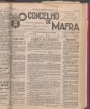 O Concelho de Mafra: Semanário regionalista de propaganda e defesa do concelho, Ano 4, nº  187