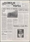 O Concelho de Mafra: Jornal Regionalista, Ano 37, n.º  799