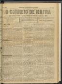 O Correio de Mafra: Jornal semanal, noticioso e agrícola, defensor dos interesses da Comarca de Mafra, Ano 5, n.º 201