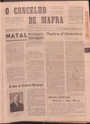 O Concelho de Mafra: Jornal Regionalista, Ano 19, n.º 560