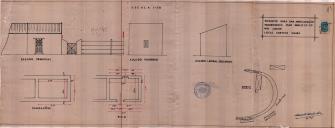 OP João Simplício Gomes Junior - Cabeços / Mafra - Construir casa para arrecadação com 12 m2 - Licença de construção nº 342/1954.