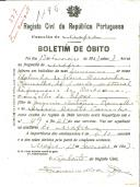 Boletim de Óbito 1196
Idolinda de Jesus Carronha Ramalho
Coval 237