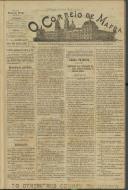 O Correio de Mafra: Jornal semanal, noticioso e agrícola, defensor dos interesses da Comarca de Mafra, Ano 7, n.º 289