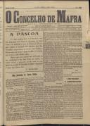 O Concelho de Mafra: Jornal Regionalista, Ano 18, n.º 531