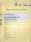 OP 5663/1970 - Joaquim Eleutério dos Santos - construção de moradia, Rua Casal das Adegas, nº 139 - Adegas / U.F. E. do Bispo, Gradil e V. F. Rosário - licença de construção nº 1990/1970 - licença de utilização nº 220/1971