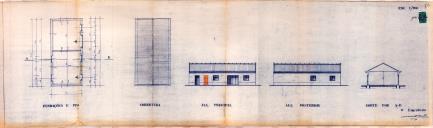 OP José Ferreira - Enxara do Bispo - Construir barracão com 105 m2 - Licença de construção nº 1249/1959 - 