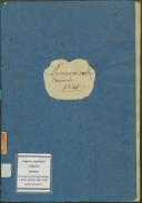 Este livro há-de servir para o registo de licenças que se tiraram neste presente ano de 1841 neste Concelho da Azueira. 