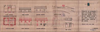  OP António Simões - Igreja Nova - Elevar quatro paredes e construir telhado, abrir três janelas e fazer uma porta em casa de habitação - Licença de construção nº 552/1950, de 13 de Junho - Licença de utilização nº 527/1963, de 23 de Abril