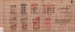  OP Basílio Roberto Casado - Rua Luis Quaresma, na Ericeira - levantamento de um 2º andar num prédio - Licença de construção nº 458/1950, de 24 de Maio - Licença de utilização nº 617/1951, de 19 de Junho