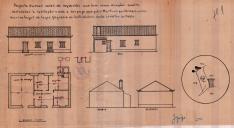 OP João Martins (viuva, Maria da Graça Plácido) - Lagoa / Santo Isidoro - Edificar casa para habitação - Licença de construção nº 267/1947, 268/1947 - Licença de utilização nº 255/1964. 