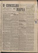 O Concelho de Mafra: Jornal Regionalista, Ano 11, n.º 368