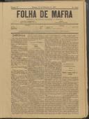 Folha de Mafra: Periódico noticioso, literário e agrícola, Ano 2, n.º 57