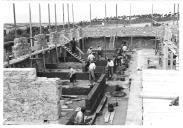 Fotografia da construção do Hospital da Irmandade de Nossa Senhora das Dores - Mafra