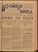 O Concelho de Mafra: Semanário ilustrado. Órgão da União Nacional, Ano 2, n.º 68