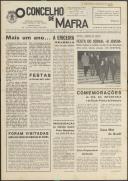 O Concelho de Mafra: Jornal Regionalista, Ano 34, n.º  760