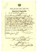 Boletim de óbito A1801
Hermínia da Conceição
Coval 111