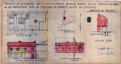 OP Eduardo Dário da Costa Cabral - Travessa do Espírito Santo, na Ericeira - Construir uma casa de habitação de 1º andar - Licença de construção nº. 164/1957, 165/1957 - Licença de utilização nº. 735/1957.