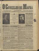 O Concelho de Mafra: Jornal Regionalista, Ano 13, n.º 414