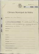 OP 5329/1970 - Artur da Silva Ferrão - ampliação de um prédio, Rua Capitão Martinho, nº 32, Alcainça / S. Miguel de Alcainça - licença de construção nº 1433/1970 - licença de utilização nº 76/1971 