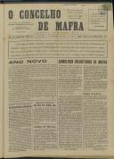 O Concelho de Mafra: Jornal Regionalista, Ano 29, n.º  692