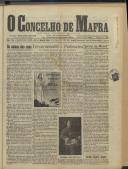 O Concelho de Mafra: Jornal Regionalista, Ano 14, n.º 443