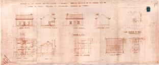 OP Eusébio dos Santos Nascimento - Casal da Braguia / Encarnação - Construir casa de habitação com 65 m2 - Licença de construção nº 1187/1959 - Licença de utilização nº 1136/1963.