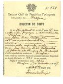 Boletim de óbito A1633
Rosa Dias Saldanha
Jazigo de Família (informação retirada do livro de enterramentos)