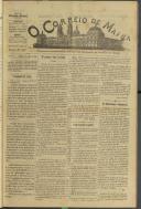 O Correio de Mafra: Jornal semanal, noticioso e agrícola, defensor dos interesses da Comarca de Mafra, Ano 8, n.º 315