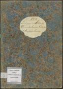 Este livro há-de servir para se escreverem as actas das eleições dos senadores e deputados no Concelho da Azueira. Quinta da Figoeira, 6 de Julho de 1838. O presidente da Câmara, José Manuel Dias de Carvalho. 