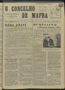 O Concelho de Mafra: Jornal Regionalista, Ano 28, n.º  672