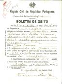 Boletim de Óbito 1106
Silvino dos Santos Franco
Coval 1106