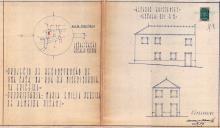 OP Maria Emília Pereira de Almeida Pizani - Rua da Misericórdia, na Ericeira - Reconstruir prédio de habitação - Licença de construção nº 889/1954 - Licença de utilização nº 334/1955.