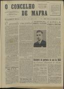 O Concelho de Mafra: Jornal Regionalista, Ano 30, n.º  696