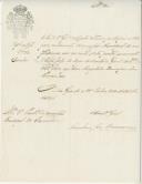 Circular n.º 33, Governo Civil de Lisboa repartição central, secretário geral Anselmo José Braamcamp a dar conhecimento da sua nomeação para o cargo de Secretário Geral.