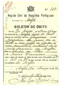 Boletim de Óbito 0126
Marcelina de Jesus
Coval 146 (coval 569)