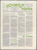 O Concelho de Mafra: Jornal Regionalista, Ano 38, n.º  809