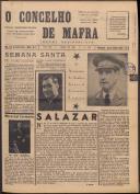 O Concelho de Mafra: Jornal Regionalista, Ano 21, n.º  576