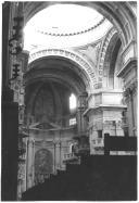 Fotografia de Vista parcial da cúpula da Basilica Nacional de Mafra