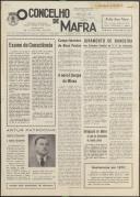 O Concelho de Mafra: Jornal Regionalista, Ano 35, n.º  776