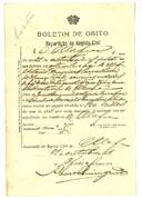 Boletim de óbito A1821
António Francisco Carvalhosa
Coval 129